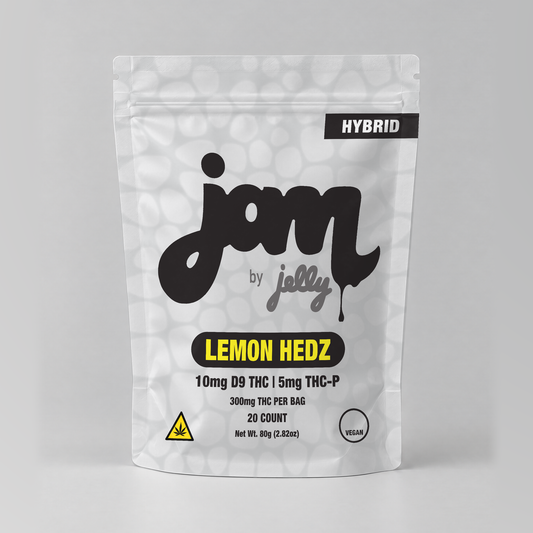 JAM by Jelly 300MG D9 | THCP — Lemon Hedz