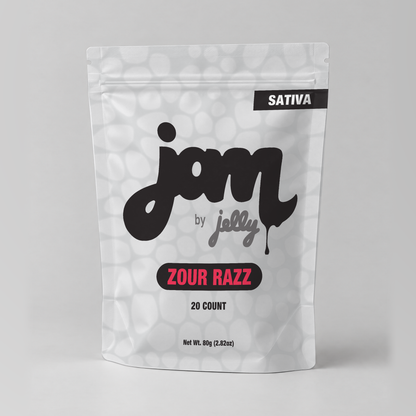 JAM by Jelly 300MG D9 | THCP — Zour Razz