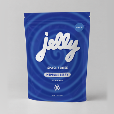 Jelly 6000mg D8 Space Gummies Neptune Berry 20ct (Hybrid)